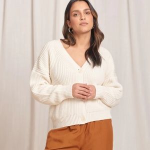 Tradlands Shelter Cardigan 1.0 in Birch XS